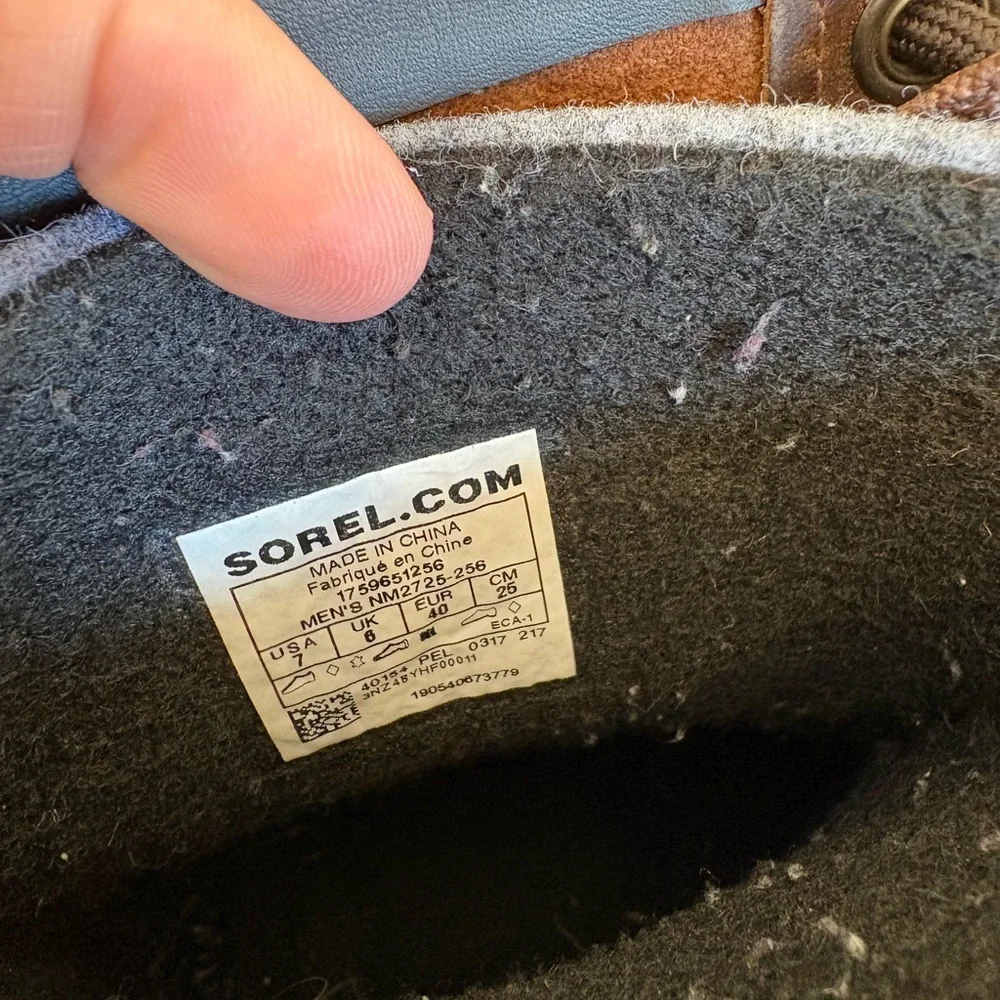 EUC Classic Sorel 1964 LTR Winter Boot Men’s US 7 Waterproof Leather Snow Brown